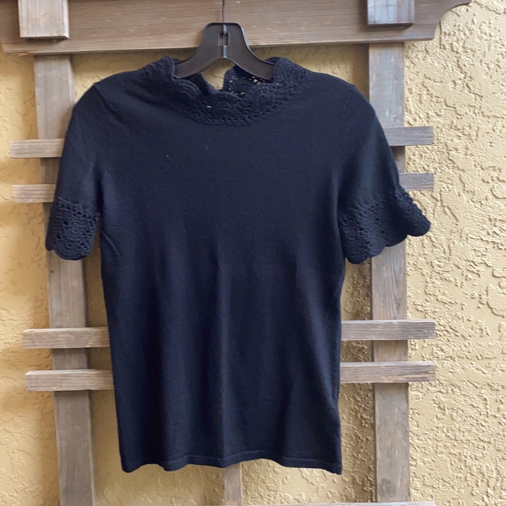 Dana Buchman Blouse Black